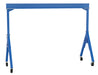 Vestil FHS-6-15 Steel Fixed Gantry Crane with Phenolic Casters 15 ft. 6,000 lb. Capacity Blue