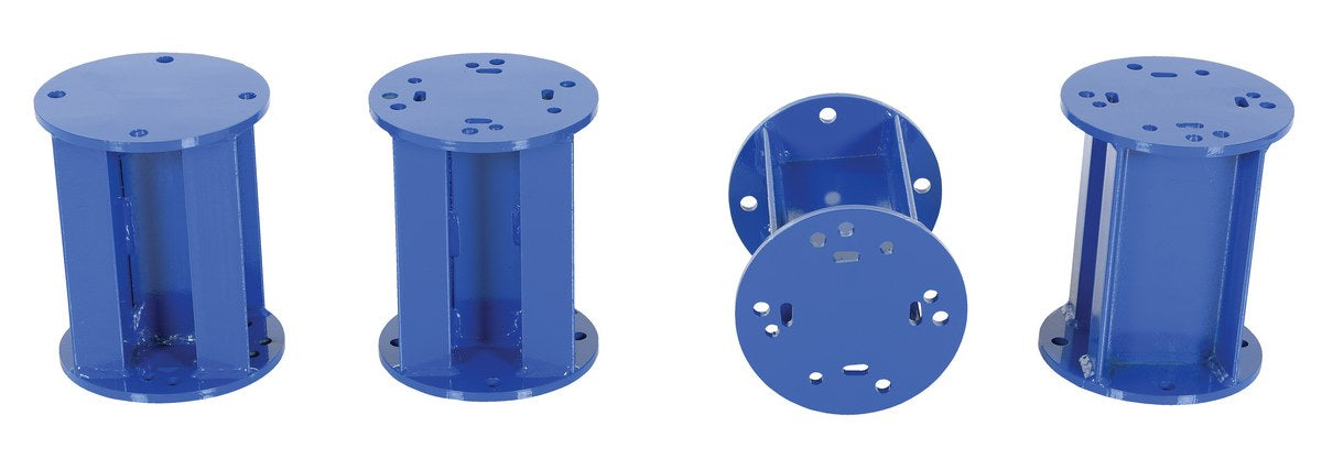 Vestil FHS-STLO-RF steel field installed stationary legs for fixed height steel - view 3
