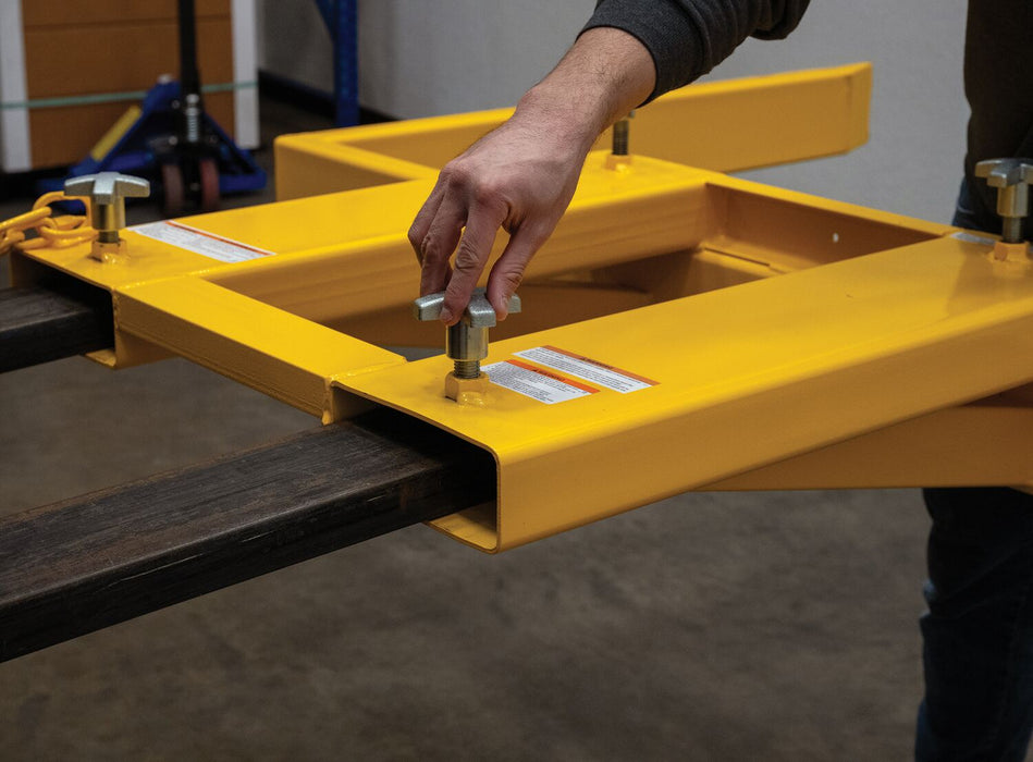 Vestil FLDM-2-72 steel front load dumpster mover - view 6