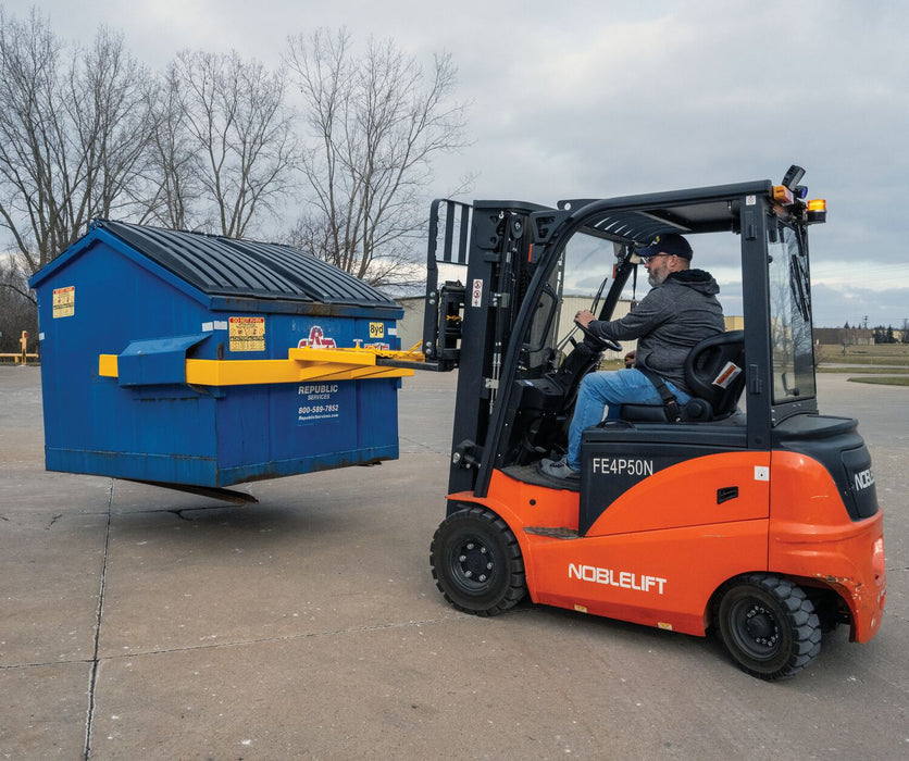 Vestil FLDM-2-72 steel front load dumpster mover - view 10
