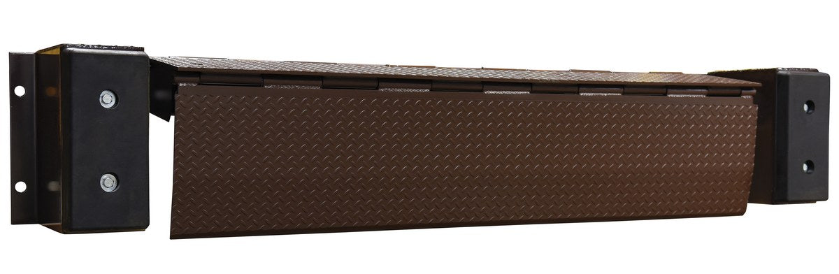 Vestil FM-0648 Steel Mechanical Edge-O-Dock Leveler 48 in. Ramp Width 6,000 lb. Capacity Brown