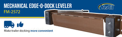 Vestil FM-2572 steel mechanical edge-o-dock leveler feature overview 1