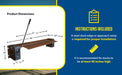 Vestil FM-2572 steel mechanical edge-o-dock leveler feature overview 4