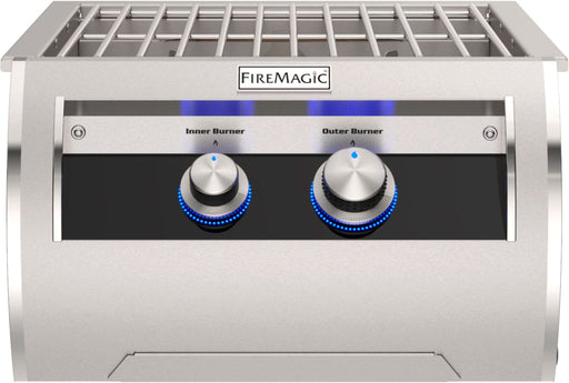 FM Echelon Built-In Power Burner with Stainless Steel Grid, LP (2 Boxes = 19-6B0P-0 & 3545-S) - 196B1P0 - Chimney Cricket