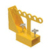 Vestil FORK-P Steel Fork Lifter 18-1/2 in. x 6 in. x 14 in. 400 lb. Capacity Yellow
