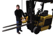 Vestil FORK-P steel fork lifter - view 5