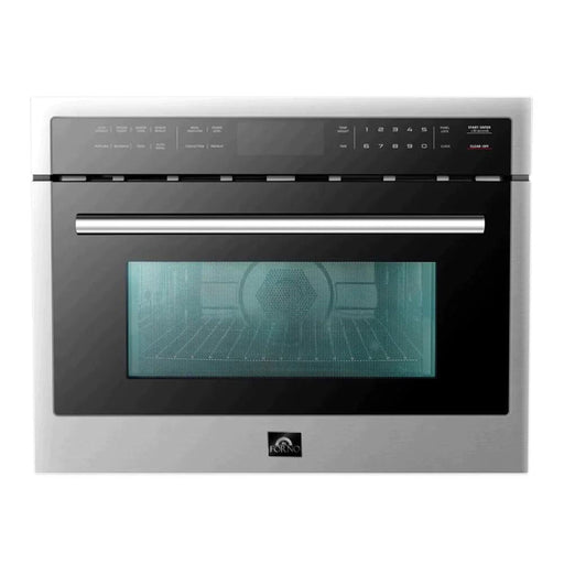Forno Built-In 1.6 cu.ft. Microwave Oven in Stainless Steel - FMWDR3093-24 FORNO