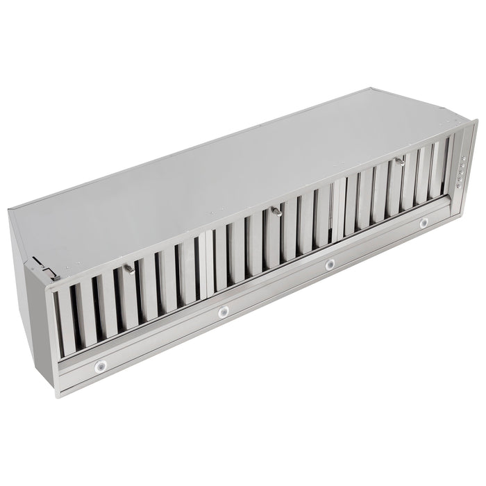 Forno Frassanito 48-Inch Recessed Range Hood Insert with 900 CFM Motor, Baffle Filters, in Stainless Steel (FRHRE5346-48) FORNO