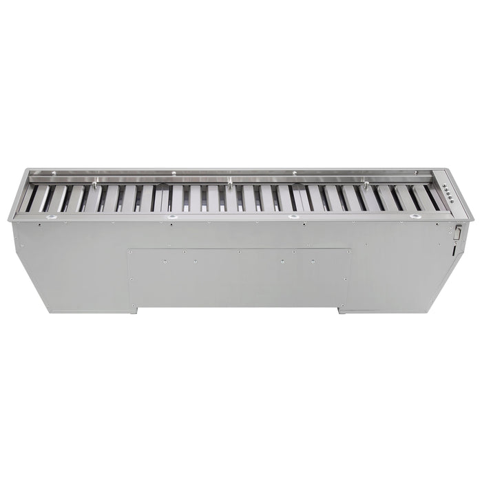Forno Frassanito 48-Inch Recessed Range Hood Insert with 900 CFM Motor, Baffle Filters, in Stainless Steel (FRHRE5346-48) FORNO