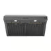 Forno Bari Espresso 30-Inch 400 CFM Under Cabinet Range Hood in Black FRHUC5255-30BLK FORNO
