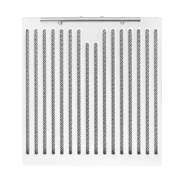 Forno Espresso 3-Piece Appliance Package - 30-Inch Electric Range with 5.0 Cu.Ft. Electric Oven, Refrigerator, and Under Cabinet Range Hood in White with Stainless Steel Trim (FBDL-001-03US)