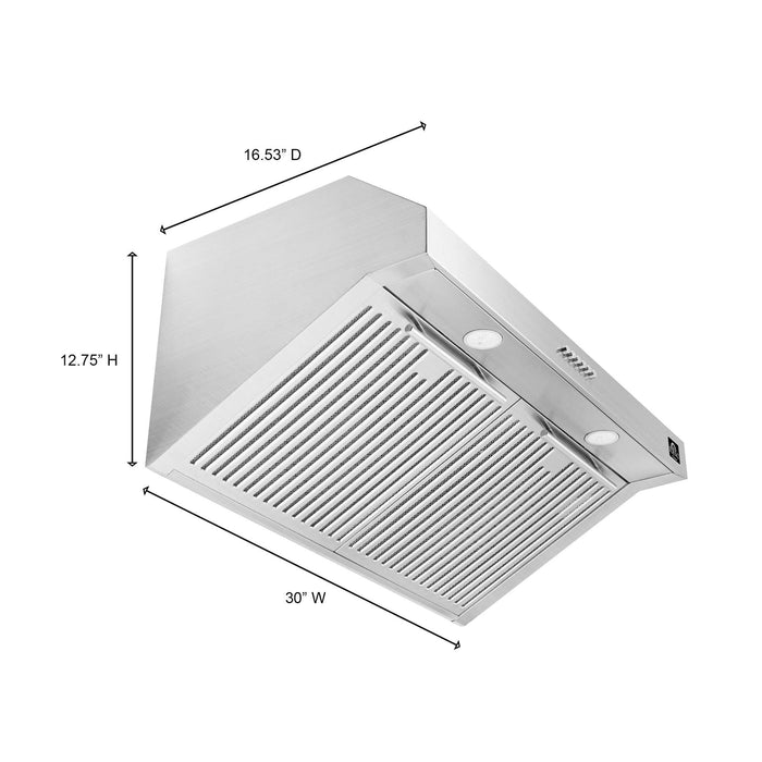 Forno Bari Under Cabinet Range Hood - view 7
