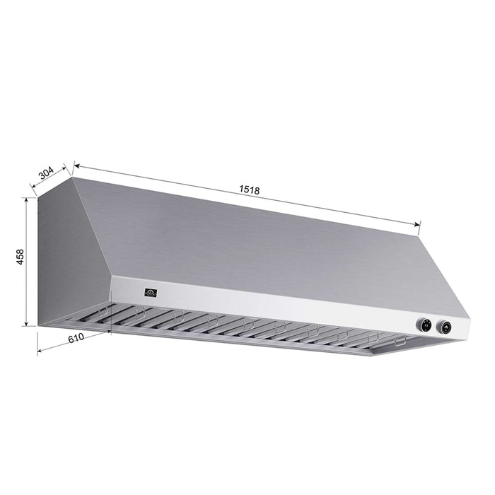 Forno Biagio Wall Mounted Range Hood - view 6