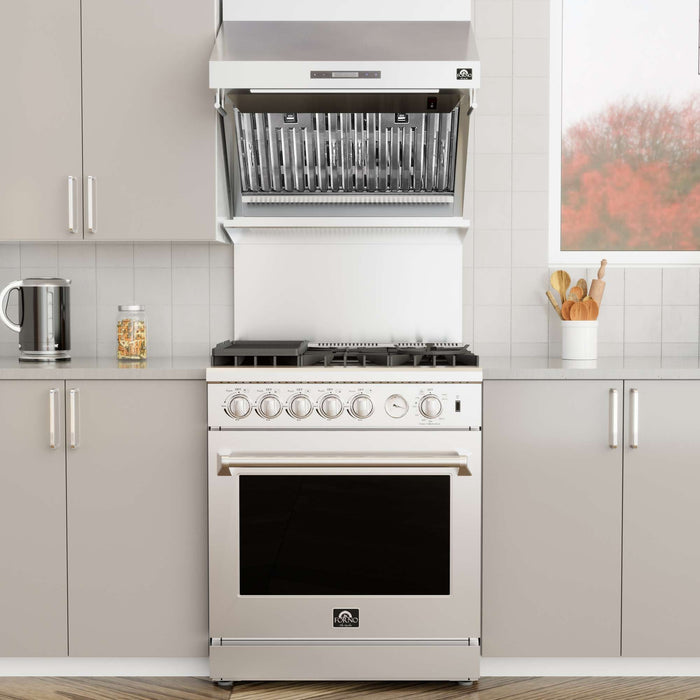 Forno Savona Wall Mounted Range Hood - view 9