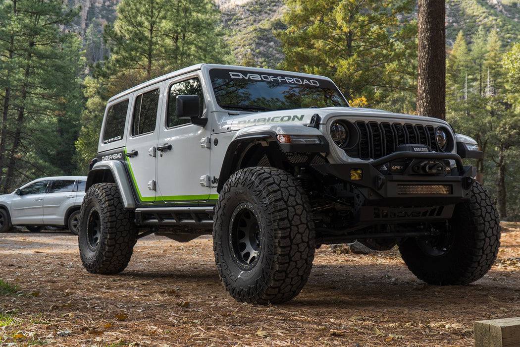 DV8 Offroad 2018-2026 Jeep Wrangler JL FS-15 Series 4-Door Rock Sliders – image 11 of 20
