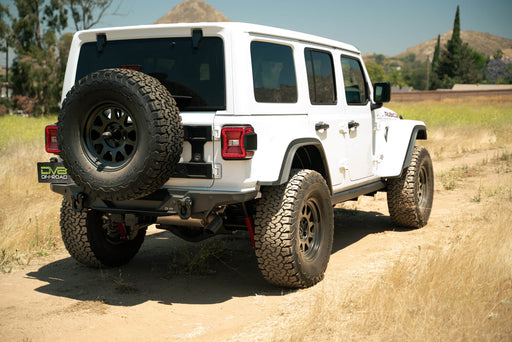 DV8 Offroad 2018-2026 Jeep Wrangler JL FS-15 Series Rear Bumper – installed on vehicle, image 2 of 19