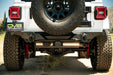 DV8 Offroad 2018-2026 Jeep Wrangler JL FS-15 Series Rear Bumper – installed on vehicle, image 6 of 19