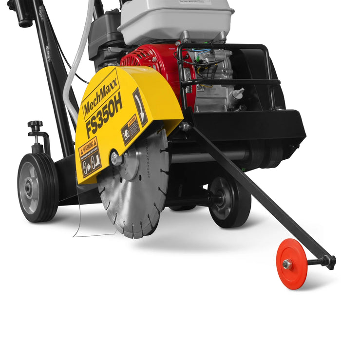Honda GX160 Concrete Saw detail view
