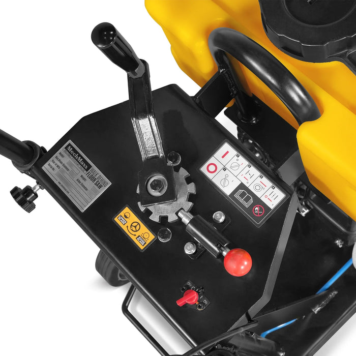 8 HP Concrete Saw detail view