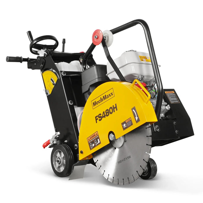Honda GX390 Concrete Saw detail view
