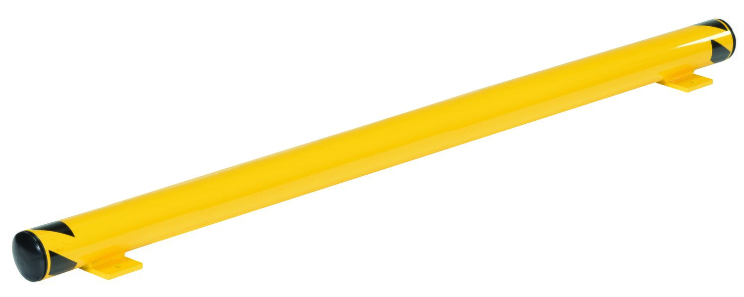 Vestil FSBOL-72 Steel Floor Stop Bollard 72 in. Length Yellow