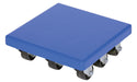 Vestil FTD-1616-8 Steel Heavy Duty Flush Top Dolly 16 in. x 16 in. 8,000 lb. Capacity Blue