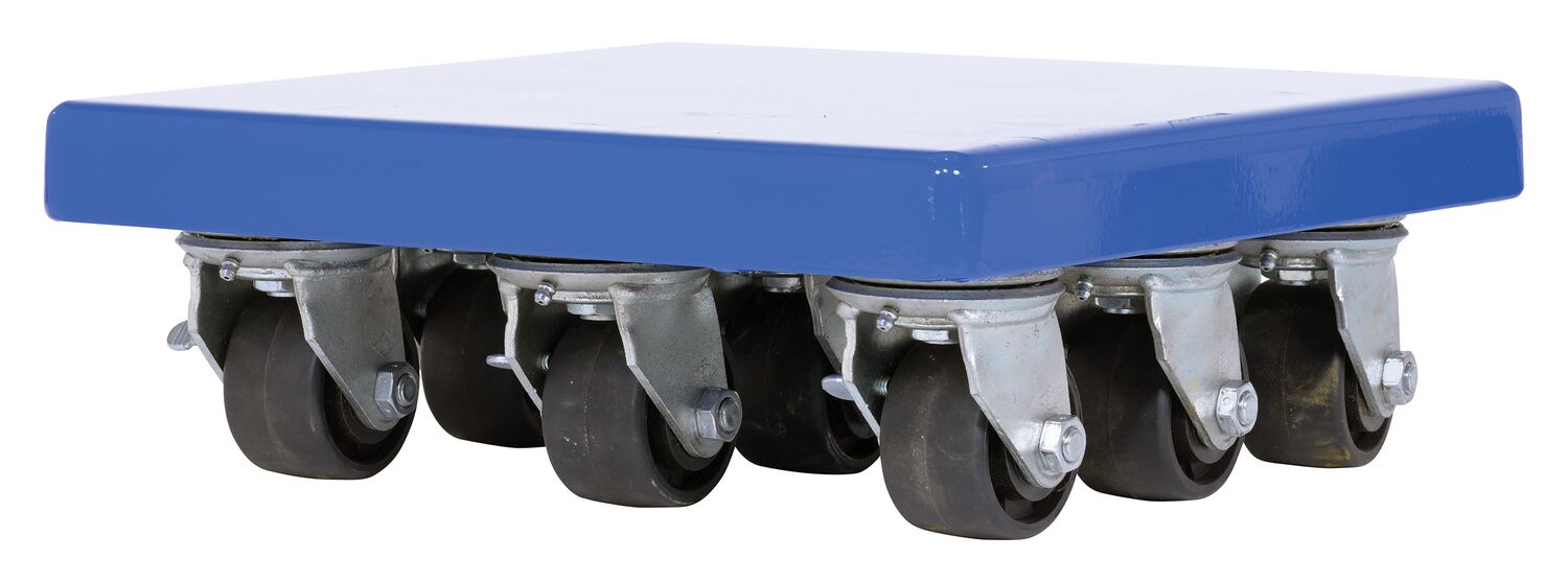 Vestil FTD-1616-8 steel heavy duty flush top dolly - view 3