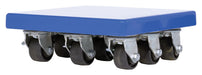 Vestil FTD-1616-8 steel heavy duty flush top dolly - view 3