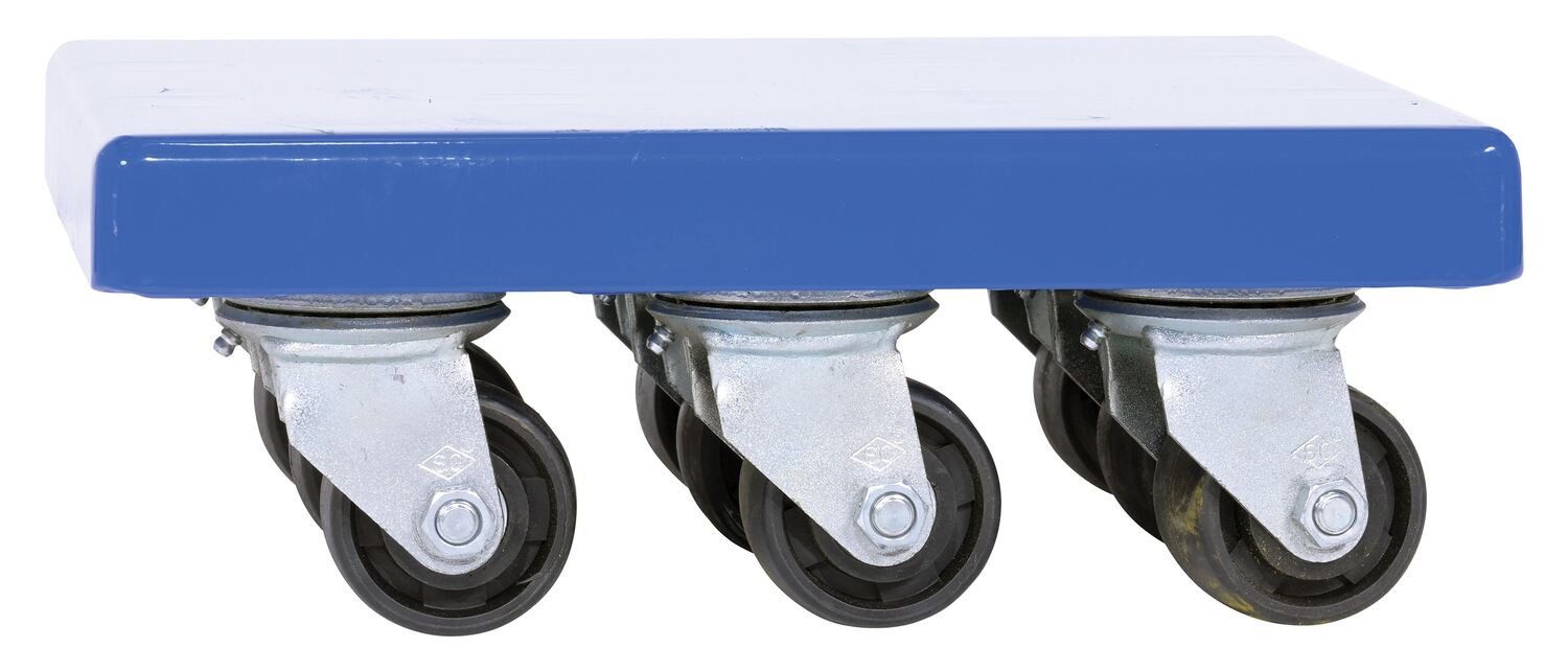 Vestil FTD-1616-8 steel heavy duty flush top dolly - view 4