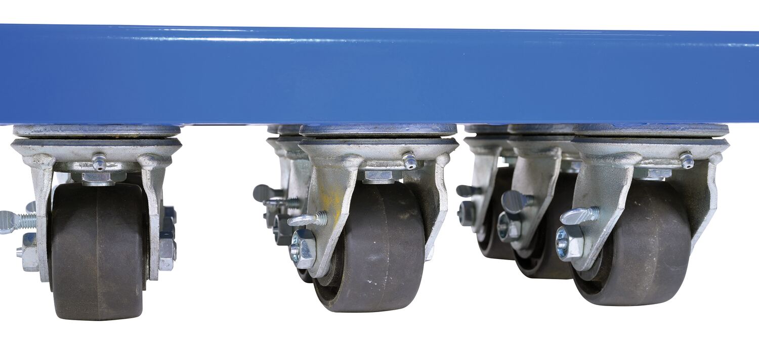 Vestil FTD-1616-8 steel heavy duty flush top dolly - view 8