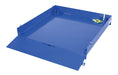 Vestil FTLP-5454 Steel Economical Portable Loading Platform 54 in. x 54 in. 2,000 lb. Capacity Blue
