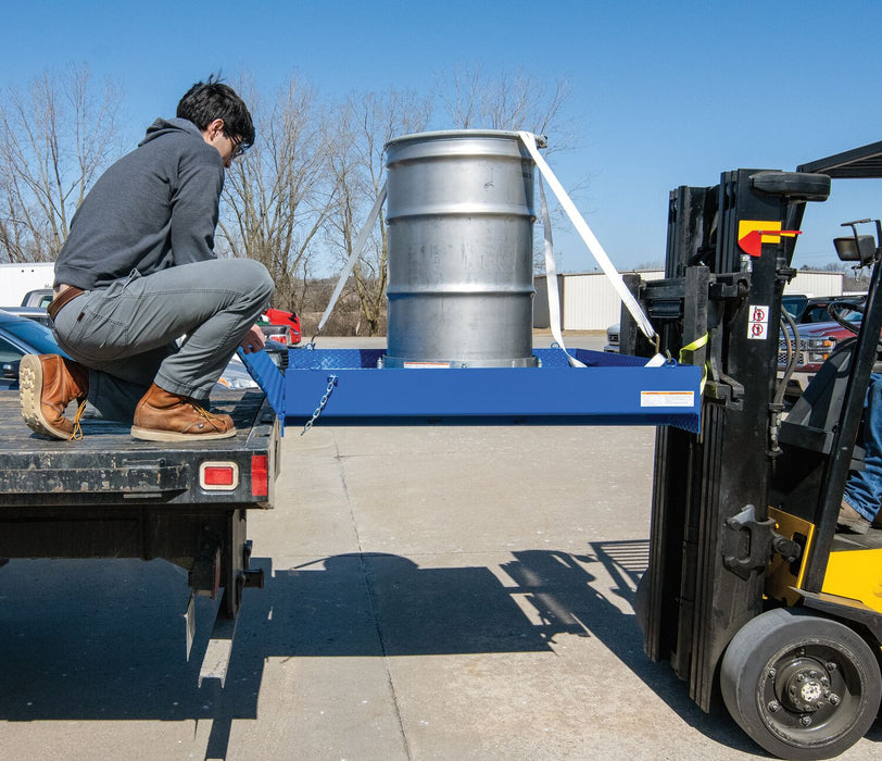 Vestil FTLP-5454 steel economical portable loading platform - view 13