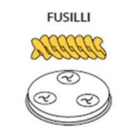 AMPTO ACTRMPF17 bronze pasta die - Fusilli 9 mm