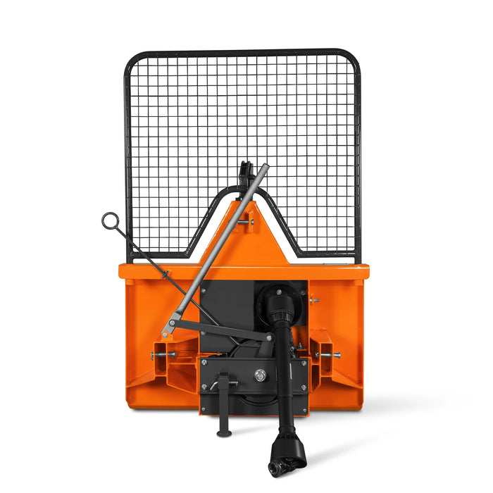 3-Point PTO Stump Grinder & 4" PTO Wood Chipper & Forestry Log Skidding Winch Combo, SG24 & BX42S &FW8800