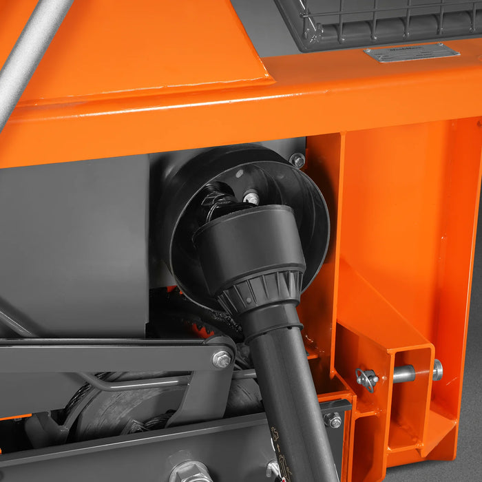 3-Point PTO Stump Grinder & 4" PTO Wood Chipper & Forestry Log Skidding Winch Combo, SG24 & BX42S &FW8800