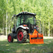 8800lbs 3-Point Hitch Forestry Log Skidding Winch,  200ft Cable Length,  25-60 HP Tractor,  Category 1 Hookup,  FW8800
