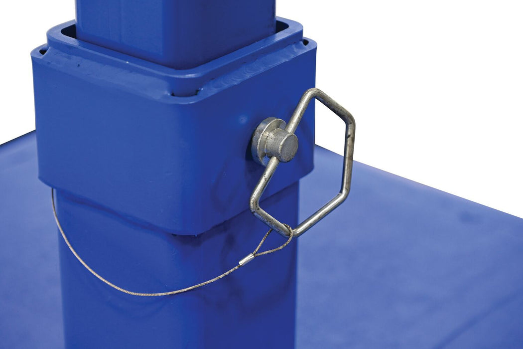 Vestil FWBC-4242-4-BC steel trash bin compactor - view 13