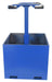 Vestil FWBC-4242-4 steel trash bin compactor - view 4