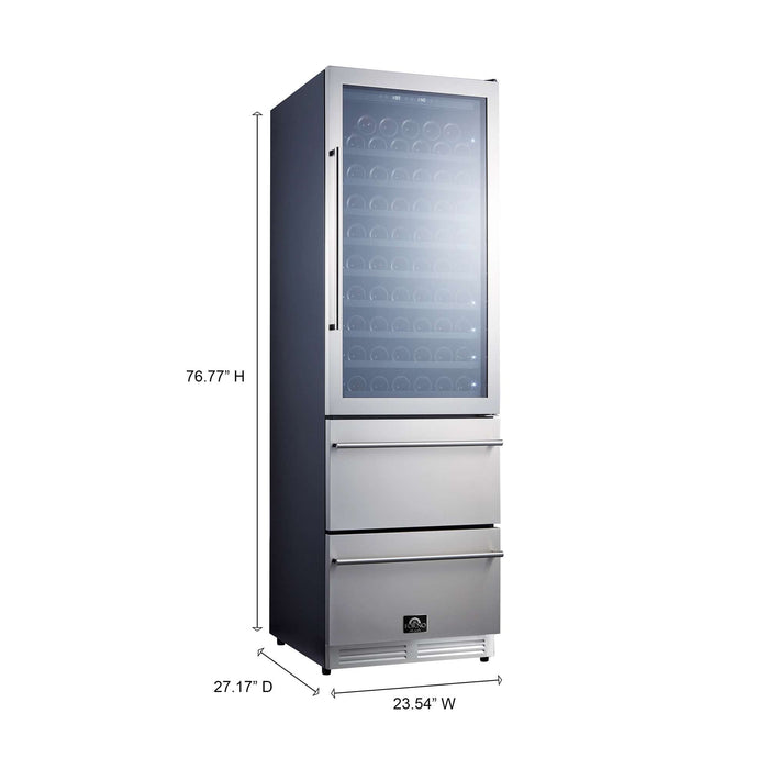 Forno Azienda Wine/Beverage Coolers 2 Zones - view 4