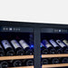 Forno Vernazza 40-Inch 25.07 Cu.Ft. Side-by-Side, Dual Zone Wine Cooler (FWCDR6642-40S) FORNO