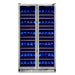 Forno Vernazza 40-Inch 25.07 Cu.Ft. Side-by-Side, Dual Zone Wine Cooler (FWCDR6642-40S) FORNO