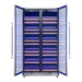 Forno Vernazza 40-Inch 25.07 Cu.Ft. Side-by-Side, Dual Zone Wine Cooler (FWCDR6642-40S) FORNO