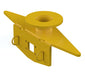 Vestil FWTS-3-4000 Steel Fifth Wheel Trailer Spotter, 3" Receiver, 4K Yellow