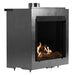 Faber MatriX 3326 Series Single-sided Front-facing Built-in Gas Fireplace Dimplex