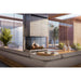 Faber MatriX 3326 Series Three-sided Bay Built-in Gas Fireplace Dimplex