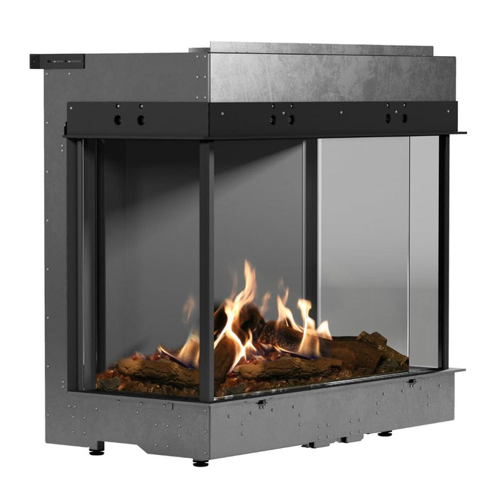 Faber MatriX 3326 Series Three-sided Bay Built-in Gas Fireplace Dimplex