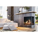Faber MatriX 3326 Series Two-sided Right-facing Built-in Gas Fireplace - detail close-up