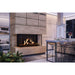 Faber MatriX 4326 Series Three-sided Bay Built-in Gas Fireplace - angle view