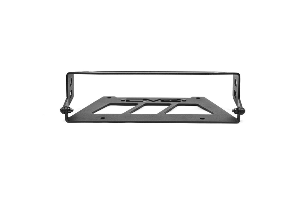 DV8 Offroad Fairlead Mounted Flip-Up License Plate Bracket – product view, image 8 of 10