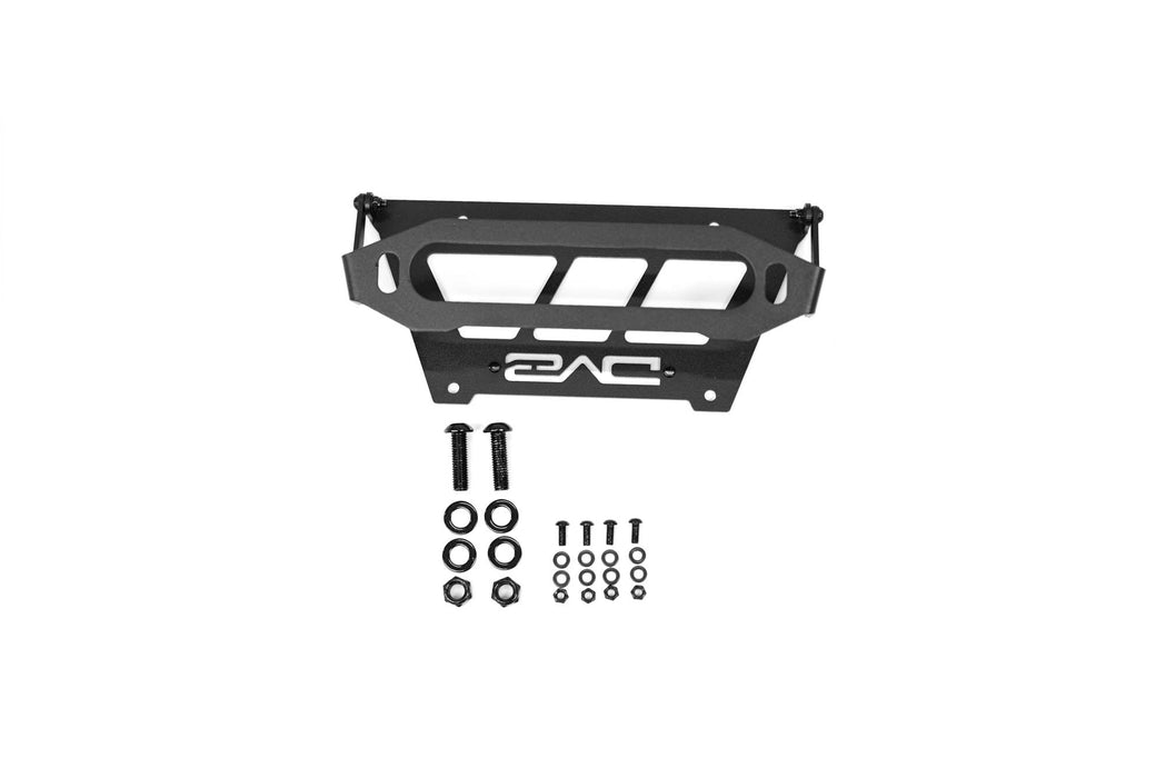 DV8 Offroad Fairlead Mounted Flip-Up License Plate Bracket – product view, image 10 of 10